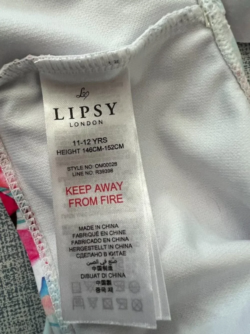 Lipsy london swimsuit years